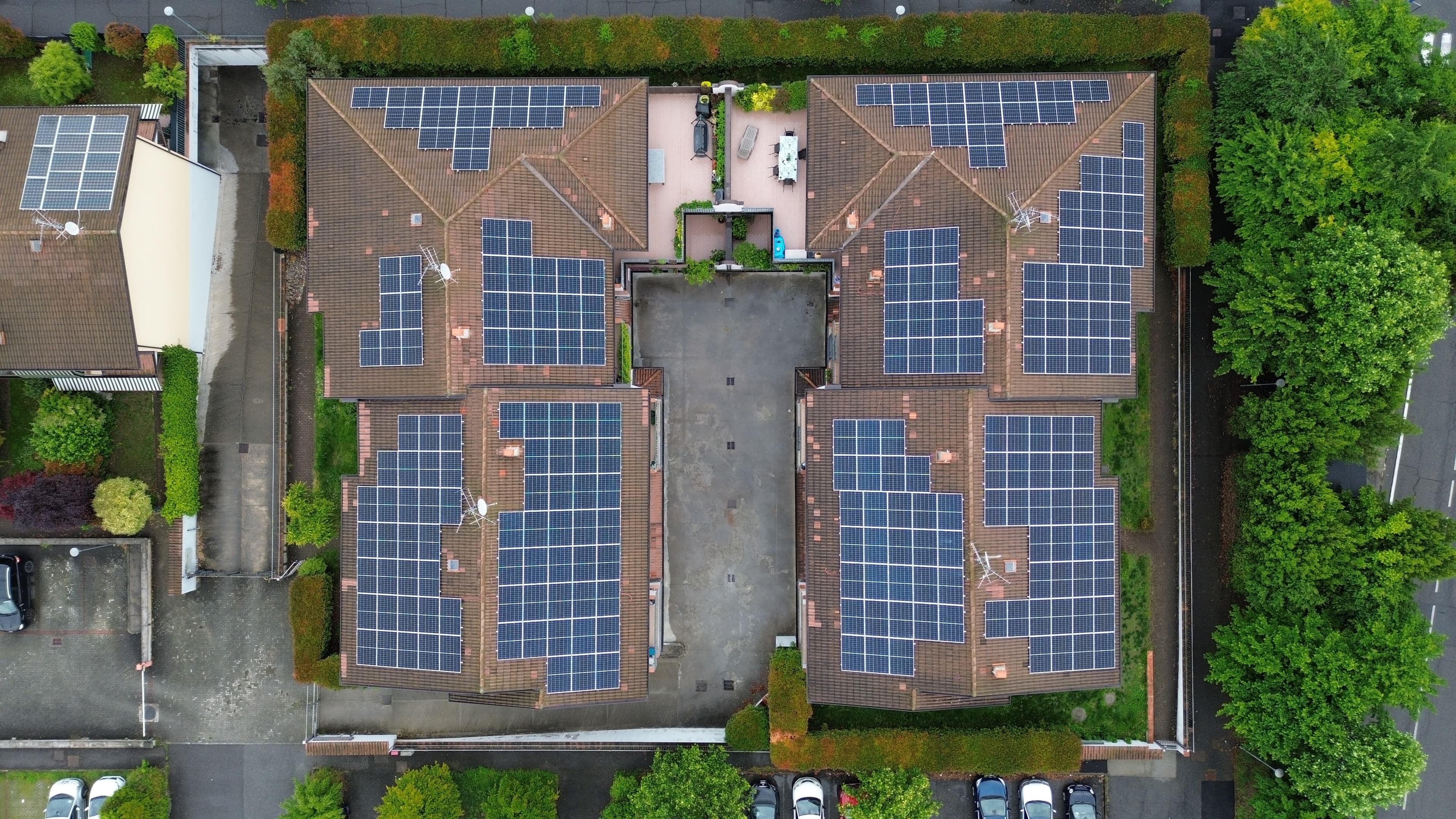 Impianto fotovoltaico completato da Solarea